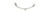 1955-57 Chevy Convertible Left Lower Rear Quarter Glass Track With Liner