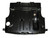1953-54 Complete Trunk Floor With Braces & Spare Tire Well