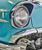 1957 Chevy Chrome Headlight Bezels Pair