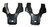 1967-69 Camaro & Firebird Coupe Rear Seat Back Braces Pair