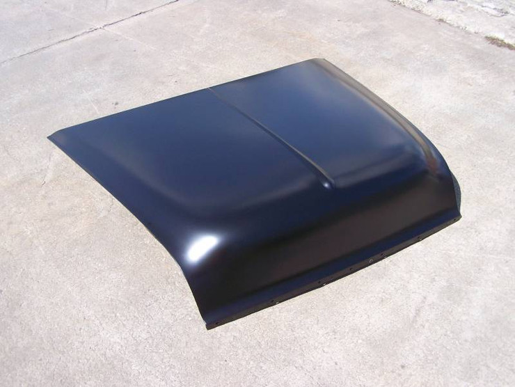 '55 smoothie hood provides that old-school custom look