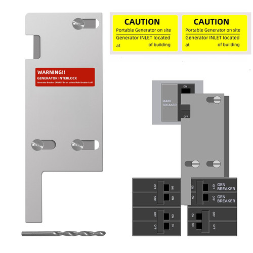 SZHSYJY Generator Interlock Kit Compatible with Square D Vertical