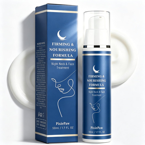 PixiePaw Firm and Restore Formula Night Cream for Face & Neck, 50ml