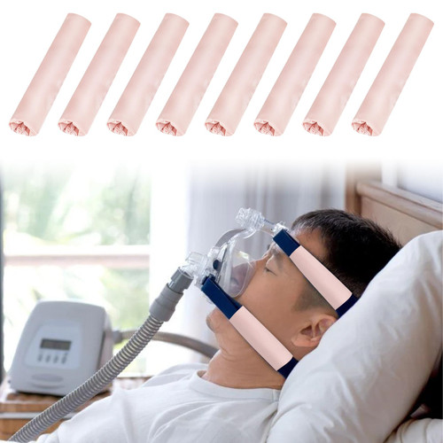 8 Pack Silk CPAP Strap Covers, Slide-on CPAP Strap Cushion