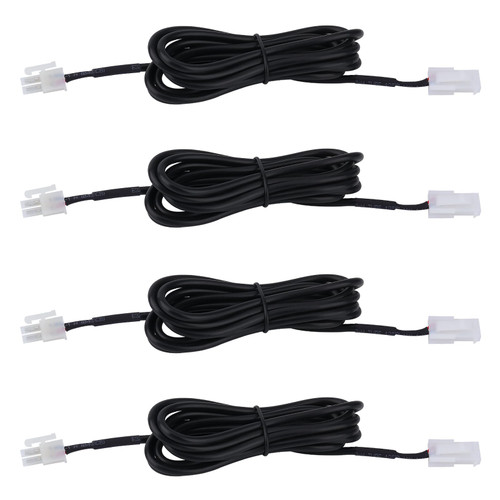 4-pcs Surface Mount Strobe Light 6.5ft Extension Cord