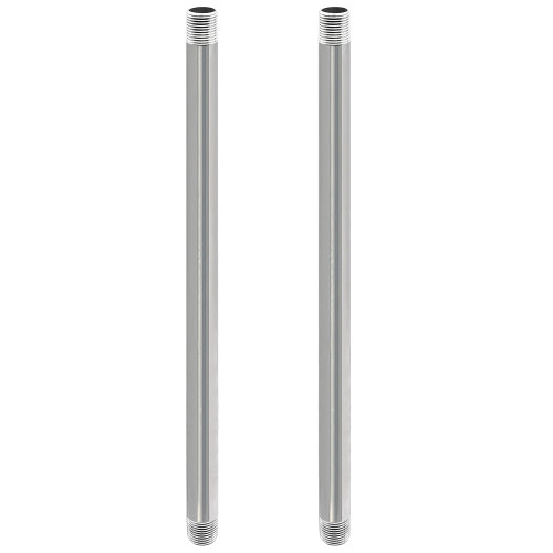 GeilSpace 1/2" x 48" 304 Stainless Steel Nipple Pipe Fitting, NPT Threaded