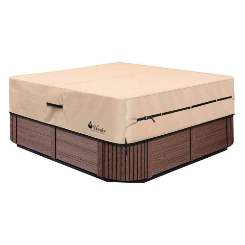 UCEDER Waterproof Hot Tub Cover Outdoor Spa Cover (86''x86 x 20'')