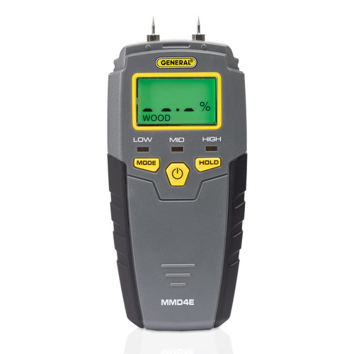 General Tools MMD4E Moisture Meter for Wood, Walls & Water Leak Detection