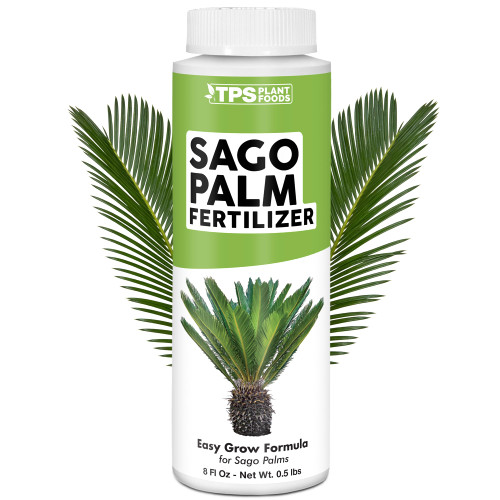 Sago Palm Fertilizer – Liquid Plant Food for Rich Green Fronds, 8 oz