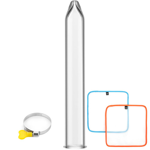 Glass extractor, 20 inches long, glass extraction filter tube, glass extraction tube, 50mm in diamete
