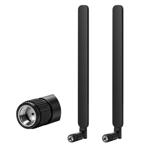 Cellular LTE Trail Camera Replacement RP-SMA Male Antenna Booster for Tactacam Reveal X,XB,X-PRO,X Gen,Spypoint Link Micro Stealth Cam Fusion Revolver Trail Camera（Pack of 2，Slinkdsco