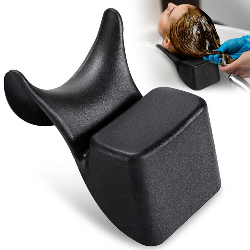 Shampoo Bowl Neck Rest, Rubber Hair Sink Neck Support Pad for Home Salon