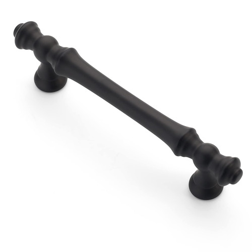 Asidrama 10 Pack 3.75 Inch(96mm) Matte Black Kitchen Cabinet Handles, Cabinet Pulls Kitchen Cabinet Hardware for Cupboard Drawer Pulls