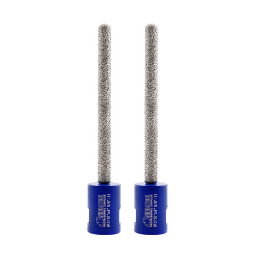 SHDIATOOL Mortar Raking Bit 5/16" x 4" Diamond Tuck Point Tool, 2PCS