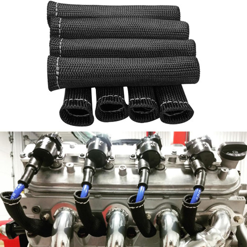 WXZOS Spark Plug Wire Insulation Sleeve Cover 8pcs