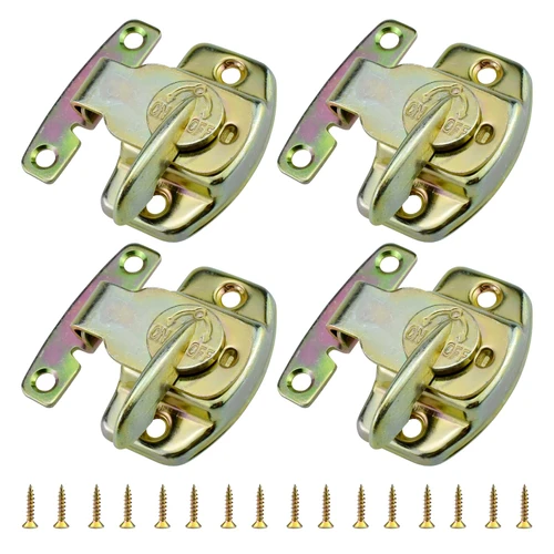 4Pcs Align-N-Lock Dining Table Locks, Heavy Duty Metal Spring