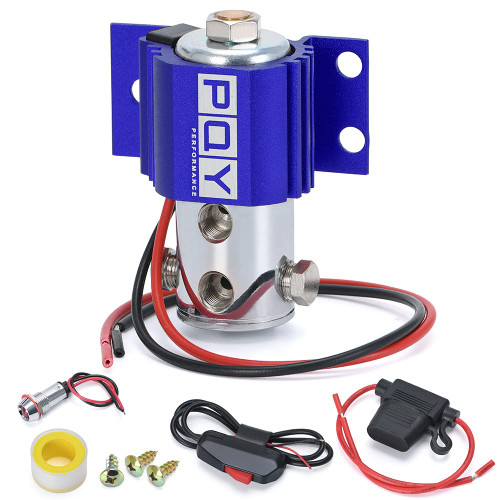 PQY Front Brake Line Lock Kit Heavy Duty Roll Control Hill Holder Kit Blue