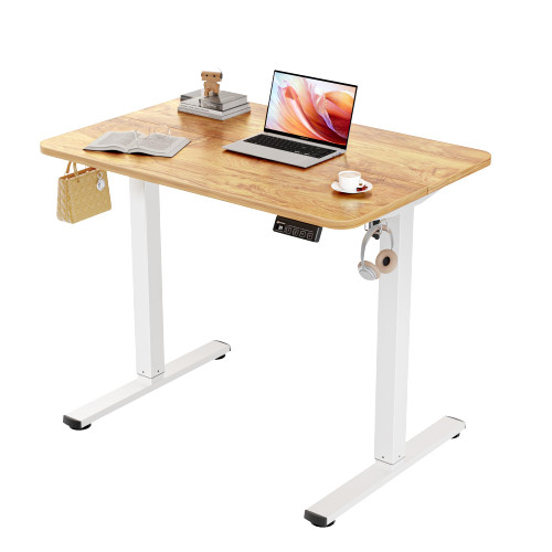 Small Standing Desk, 35"x24" Height Adjustable Sit-Stand for Home Office