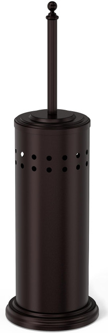 Dowry Toilet Plunger with Holder for Bathroom Bronze