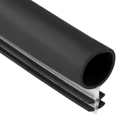 Window Weatherstrip Seal 5/16" Bulb Bubble Kerf Mount 4 Colors & 6 Length Options (25', Black)