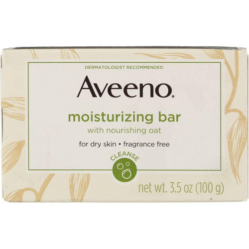 Aveeno Active Naturals Moisturizing Bar 3.50 ounce (Pack of 6)