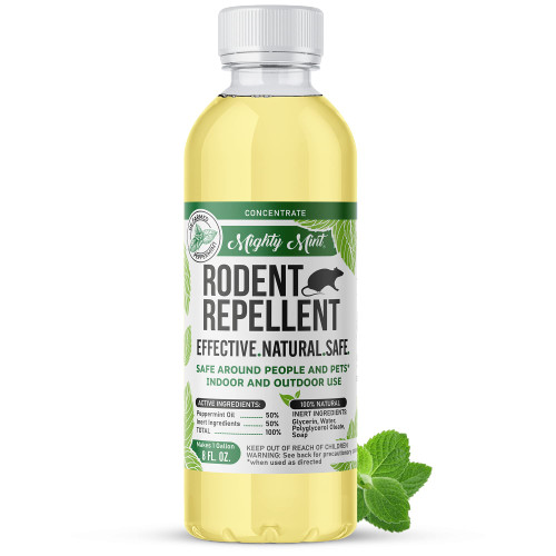Mighty Mint Peppermint Oil Rodent Repellent Concentrate, 8 oz
