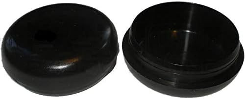 NickHouse 1-1/2" Deluxe Wrought Iron Patio Furniture Glides Outdoor Patio Chair Leg Caps for Metal Chairs Patio Chair Feet Caps for Outdoor Furniture Leg Caps (16, Black)