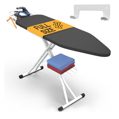 Xabitat Ironing Board 57" x 15" Foldable with Wall Hanger