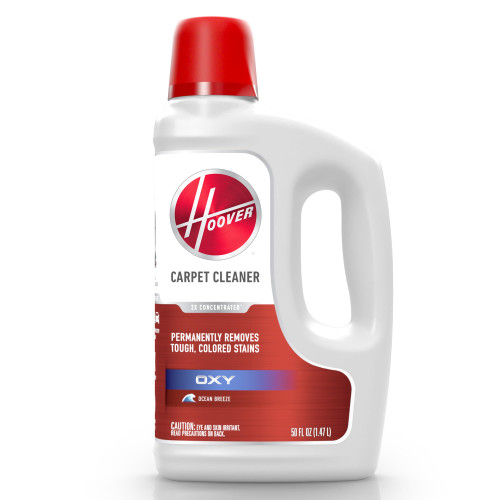 Hoover Oxy Carpet Cleaner Solution, 50 oz., Ocean Breeze Scent
