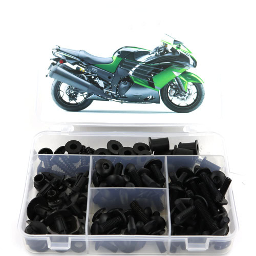 Xitomer 10.9 Steel Fairing Bolts Kits Fit for ZX-14R ZZR 1400 2012-2024