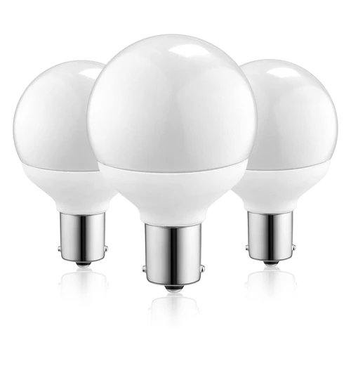 Kohree 12 Volt RV Led Light Bulbs BA15s 20-99/1141/1156, 4000K, 3 Packs