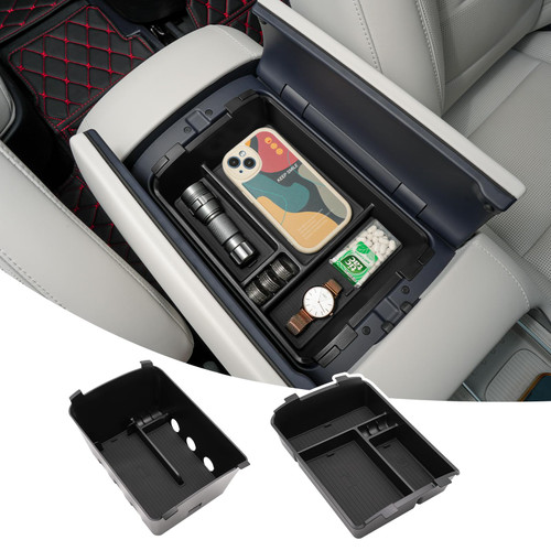 Wuchurth Armrest Storage Tray for 2026 2027 Hyundai Palisade Calligraphy