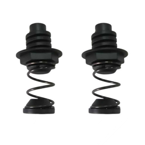 2pcs Trunk Deck Spring Support with Rubber Shock absorbers Fit for Ford Mustang 2005-2009 Replace#6R3Z-6343128-A
