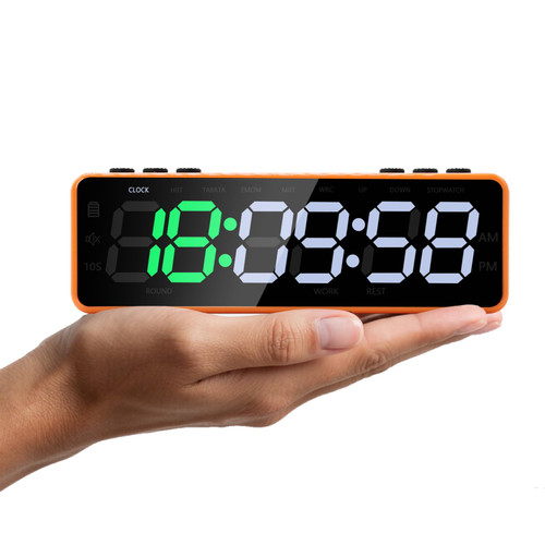 Gym Timer with Strong Magnet,LED Interval Timer for Home Gym/Workout