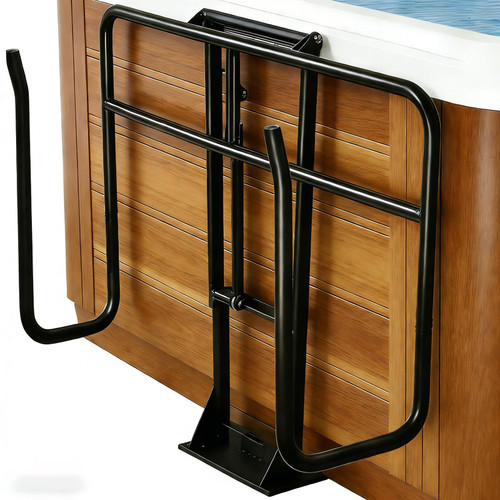 Hot Tub Cover Lift, Aluminum Spa Cover Lift, Spa Cover Lifter for Hot Tub Fit Most Spa Hot Tubs Hydraulic Assist Removal System
