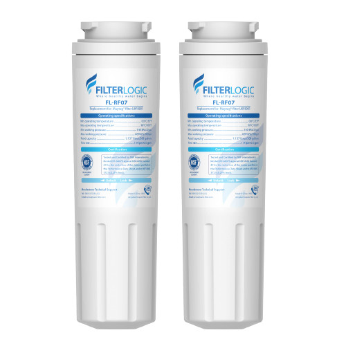 Filterlogic UKF8001 Replacement for EveryDrop Filter 4 Water Filter, 2 Pack