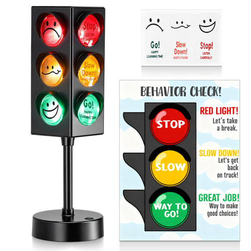 11 Inch Traffic Light USB Stoplight Classroom Decor Teacher Must Haves