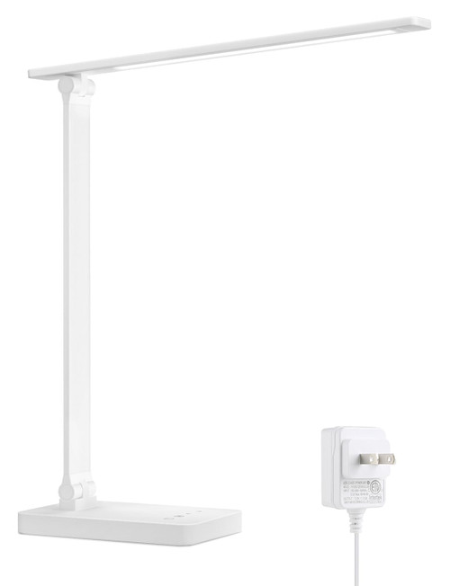 Lepro LED Desk Lamp 9.5W 800lm, Metal Desk Light for Home Office, White