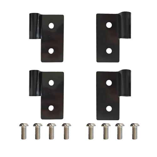 2 Set 11202.03 Lower Door Hinge Brackets Compatible with Jeep Wrangler/CJ/TJ/YJ, Door Hanger Hinge Fit for 1997-2006 Jeep Wrangler,1997-2006 Jeep TJ,1976-1986 Jeep CJ