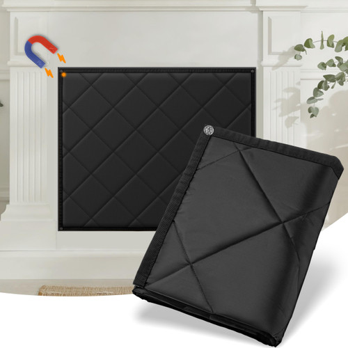 MyLifeUNIT Magnetic Fireplace Cover, 36" x 30" Fireplace Draft Stopper