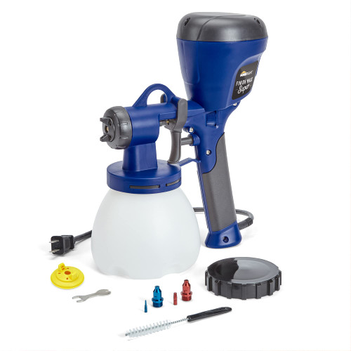 HomeRight Super Finish Max HVLP Paint and Stain Sprayer, 3 Brass Tips