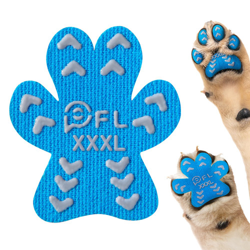 Anti Slip Toe Grips for Senior Dogs on Hardwood Floor, Self Adhesive 48 Pcs