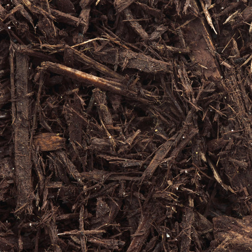GARDENWISE Premium Brown Wood Mulch for Landscaping, Gardens, Lawns, Potting Media, and Potted Plants (0.5 CF - 14 L - 15 QTS)