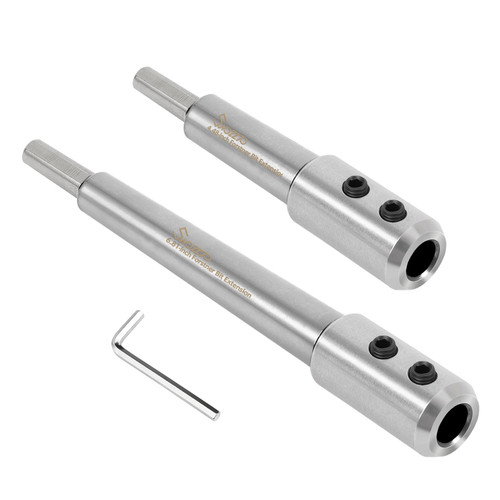 Swozzto 3.28"&5.64" Forstner Bit Extension Set with Anti-Slip Design