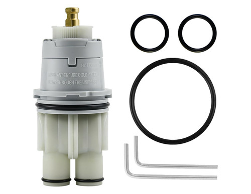 RP46074 Compatible with Delta 13/14 Series Bath Tub Shower Faucet Single Handle Universal MultiChoice Rough-in Valve Monitor Cartridge Repair Assembly Plumbing Parts
