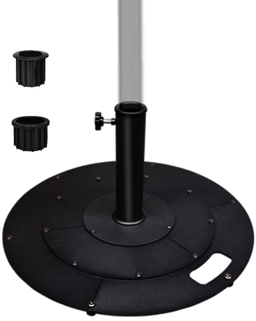 Koutemie Umbrella Base Outdoor Patio, Patio Umbrella with Stand, 21 Inches