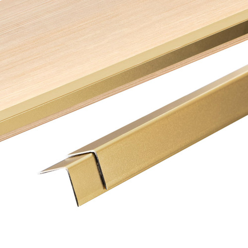 uxcell 3Pcs Wall Corner Protector, 35.4" Lx0.79 W Corner Guards, Rose Gold