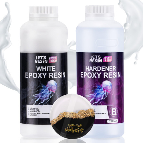 LET'S RESIN EPOXY RESIN 44OZ White Epoxy Resin