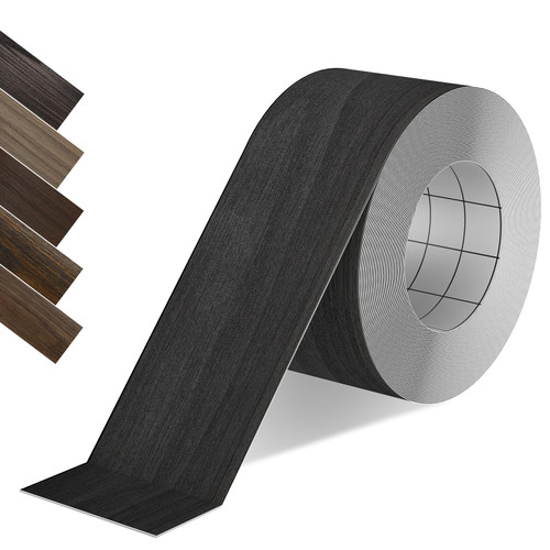 ZYJT Wood Grain Repair Tape, 2.4 inch X 15ft Self Adhesive Dark Walnut Grain Repair Patch for Tables, Chairs, Baseboards, Doors, Windows, Floors, Handicraft DIY.