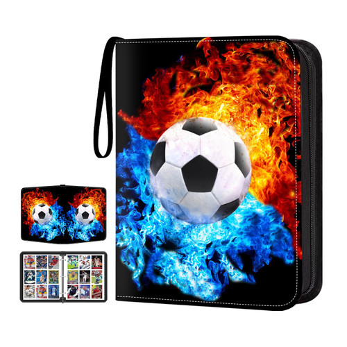 900 Pockets Soccer Trading Card Binder Album For Sports TCG MTG Cards